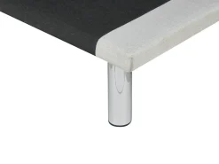 Divano letto 3 posti ROXEN Tessuto Beige chiaro