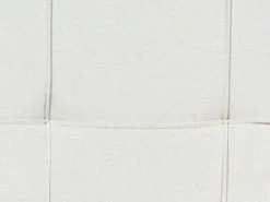Divano letto 3 posti ROXEN Tessuto Beige chiaro