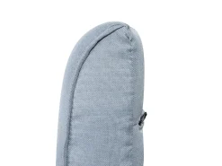 Divano letto 3 posti ROXEN Tessuto Grigio chiaro