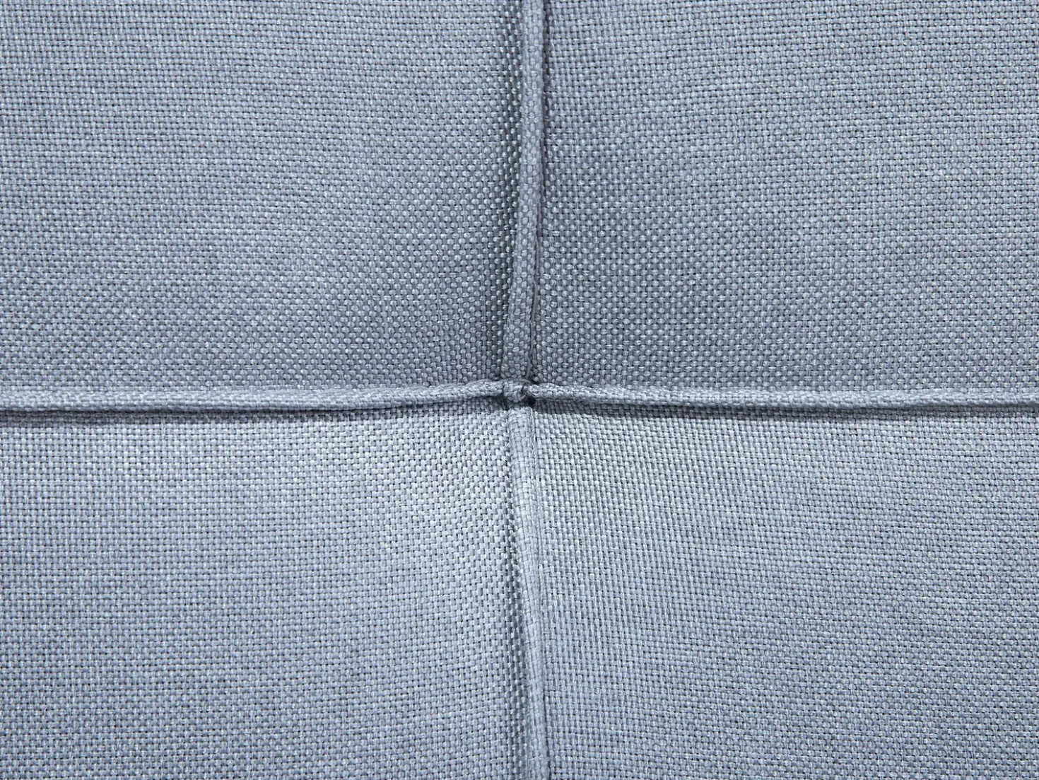 Divano letto 3 posti ROXEN Tessuto Grigio chiaro