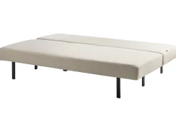 Divano letto 3 posti ROYKKA Tessuto Beige