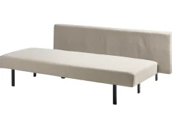 Divano letto 3 posti ROYKKA Tessuto Beige