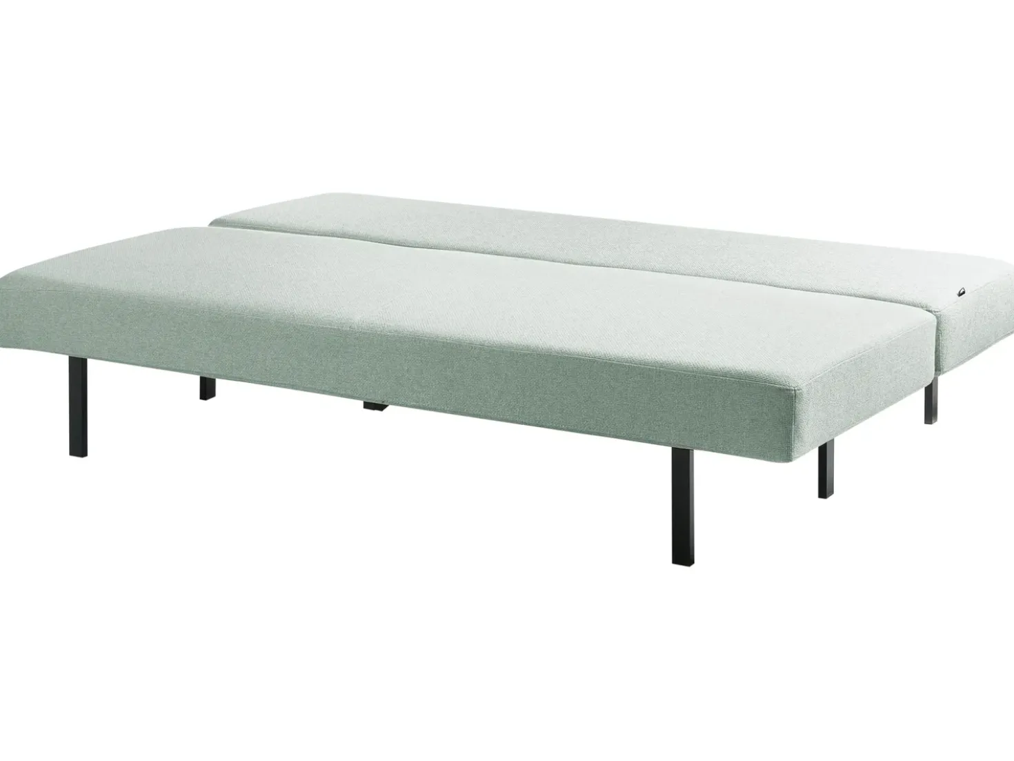 Divano letto 3 posti ROYKKA Tessuto Verde chiaro