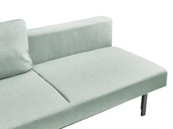 Divano letto 3 posti ROYKKA Tessuto Verde chiaro