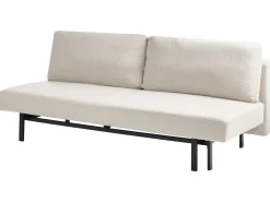 Divano letto 3 posti ROYKKA Tessuto Bianco sporco
