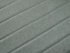 Divano letto 3 posti SENJA Lino sintetico Verde chiaro