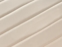 Divano letto 3 posti SENJA Velluto Beige