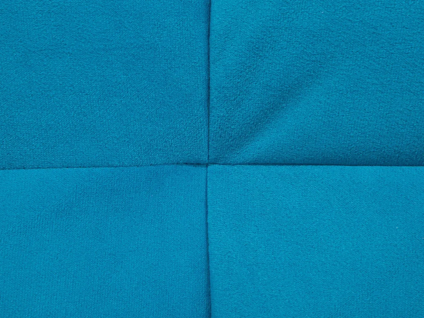Divano letto 3 posti SILJAN Tessuto Blu oltremare