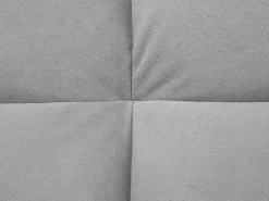 Divano letto 3 posti SILJAN Tessuto Grigio chiaro Grigio