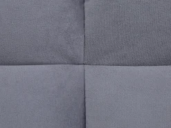 Divano letto 3 posti SILJAN Tessuto Grigio scuro