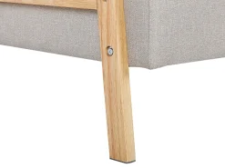 Divano letto 3 posti TJORN Tessuto Beige