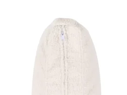 Divano letto 3 posti VAXHOLM Bouclé Beige chiaro con contenitore