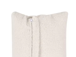 Divano letto 3 posti VAXHOLM Bouclé Beige chiaro con contenitore