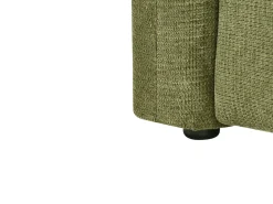 Divano letto 3 posti VAXHOLM Tessuto Verde con contenitore