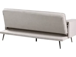 Divano letto 3 posti VAYLA Tessuto Grigio