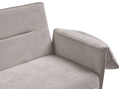 Divano letto 3 posti VAYLA Tessuto Grigio