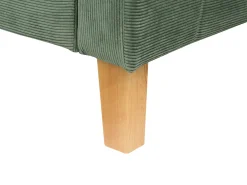 Divano letto 3 posti VEHKOO Tessuto Verde scuro