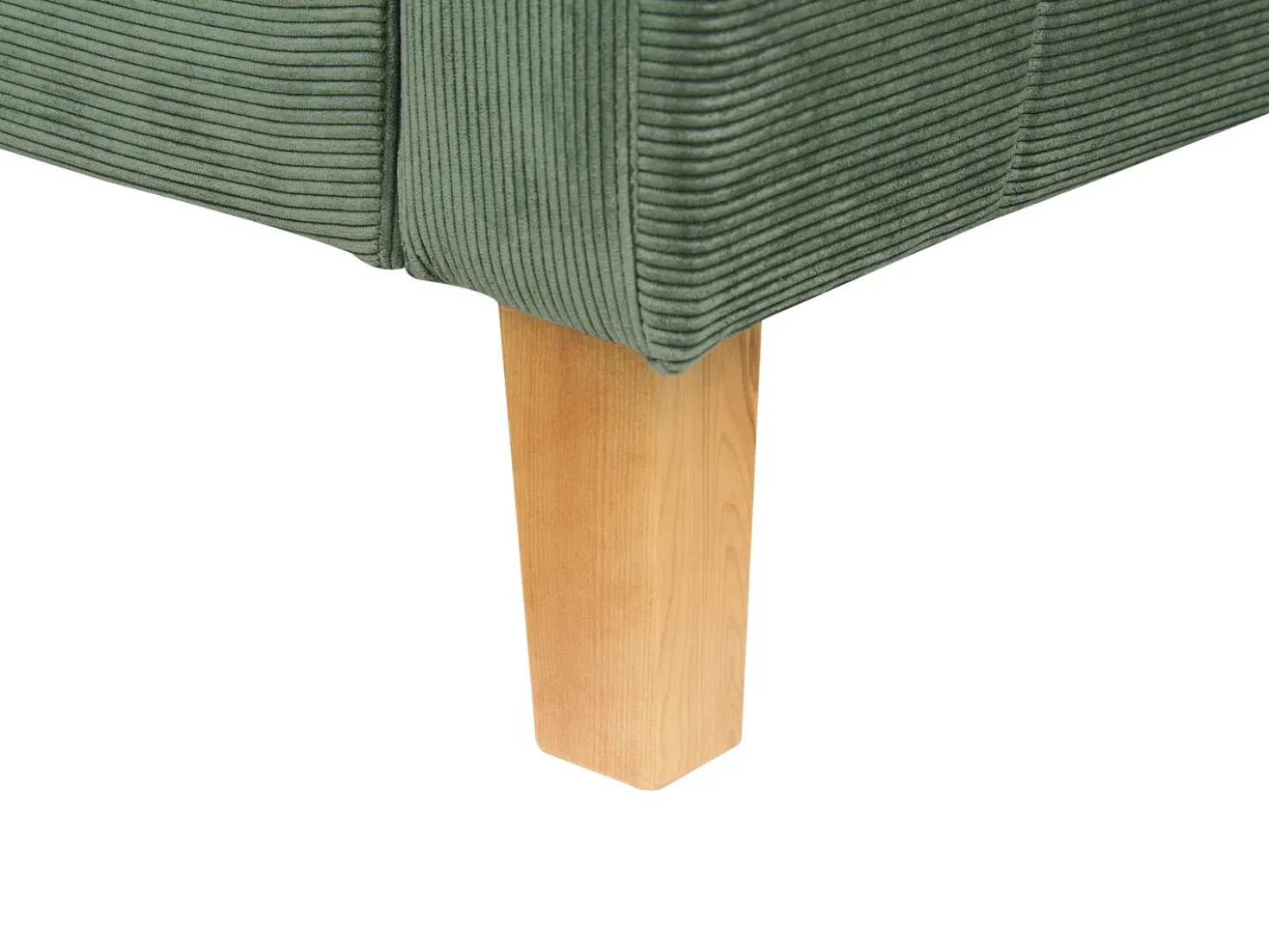 Divano letto 3 posti VEHKOO Tessuto Verde scuro