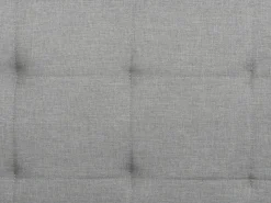 Divano letto 3 posti VEHKOO Tessuto Grigio chiaro