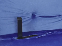 Divano letto 2 posti VESTFOLD Velluto Blu marino