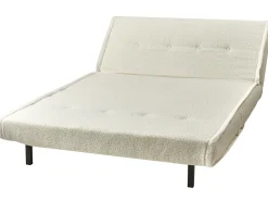 Divano letto 2 posti VESTFOLD Bouclé Bianco sporco