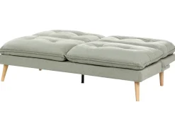 Divano letto 3 posti YILA Tessuto Verde