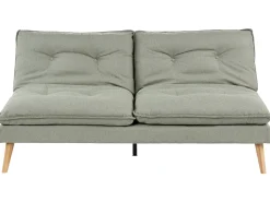 Divano letto 3 posti YILA Tessuto Verde