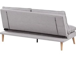 Divano letto 3 posti YILA Tessuto Grigio