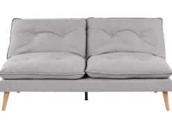 Divano letto 3 posti YILA Tessuto Grigio
