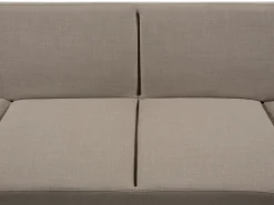 Divano letto 2 posti YORK Tessuto Beige