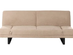 Divano letto 2 posti YORK Bouclé Beige sabbia