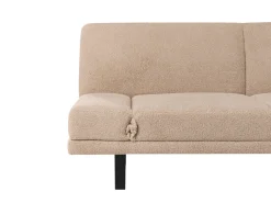 Divano letto 2 posti YORK Bouclé Beige sabbia