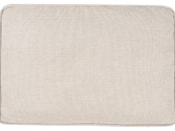 Divano letto a U 4 posti VATNE Tessuto Beige chiaro con contenitore