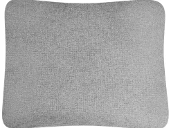 Divano letto angolare 3 posti NASSJO Lino sintetico Grigio Lato Sinistro