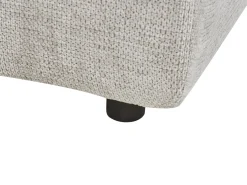 Divano letto angolare 3 posti INNVIK Tessuto Grigio chiaro con contenitore Lato Sinistro