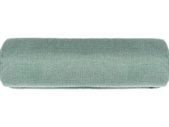 Divano letto angolare 3 posti EDANE Tessuto Verde chiaro con contenitore Lato Sinistro