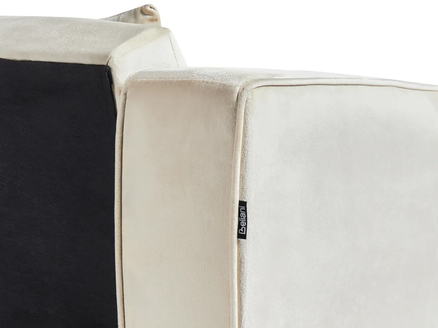 Divano letto angolare 4 posti VADSO Velluto Beige chiaro Lato Sinistro