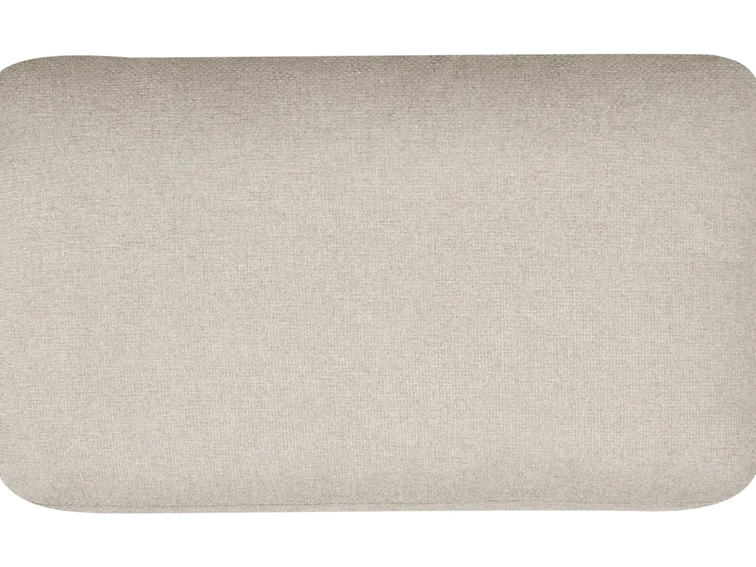 Divano letto angolare 3 posti HRISEY Lino sintetico Beige Lato Sinistro