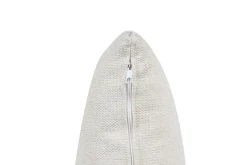 Divano letto angolare 3 posti LUSPA Tessuto Beige chiaro con contenitore Lato destro