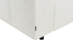 Divano letto angolare 4 posti INNVIK Tessuto Beige chiaro Lato Sinistro