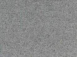 Divano letto angolare 3 posti HRISEY Lino sintetico Grigio con contenitore Lato destro
