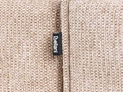 Divano letto angolare 3 posti EDANE Tessuto Beige con contenitore Lato destro