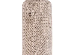 Divano letto angolare 3 posti EDANE Tessuto Beige con contenitore Lato destro
