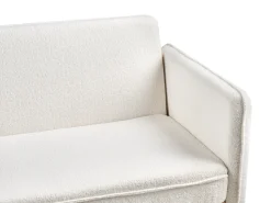 Divano letto ASAA Bouclé Bianco sporco