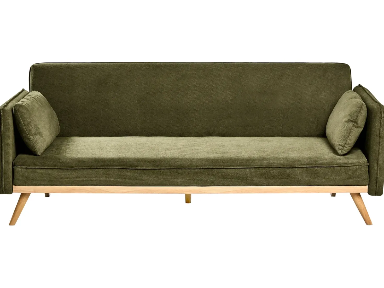 Divano letto ASAA Tessuto Verde