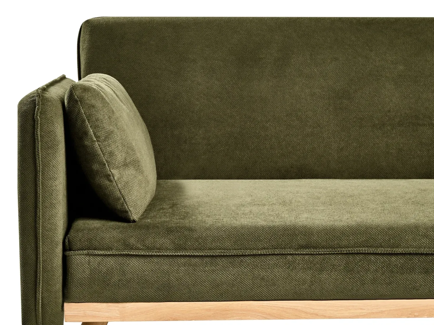 Divano letto ASAA Tessuto Verde