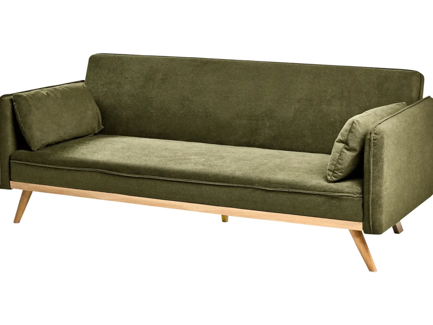 Divano letto ASAA Tessuto Verde