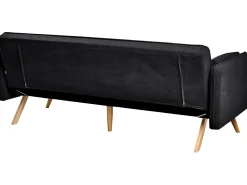 Divano letto ASAA Tessuto Nero
