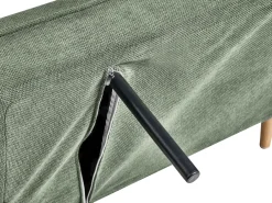 Divano letto ASAA Tessuto Verde chiaro
