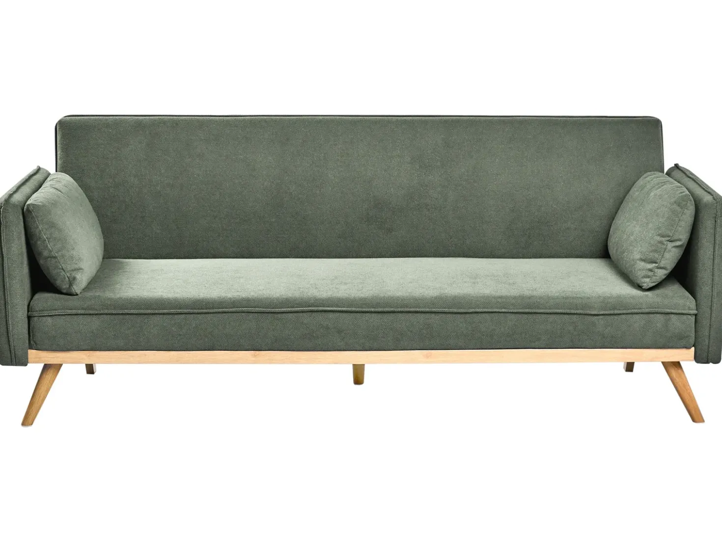 Divano letto ASAA Tessuto Verde chiaro